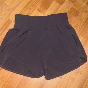 Blooming jelly Summer Leisure High Waisted Running Sports Shorts M brown